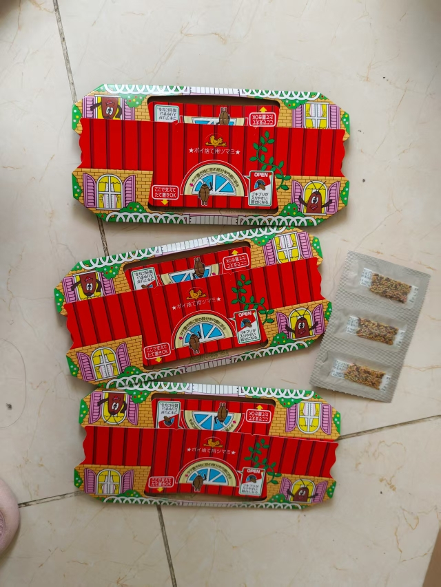 日本进口安速蟑螂屋(5片装)蟑螂药家用捕捉贴强力粘小屋杀灭蟑螂晒单图