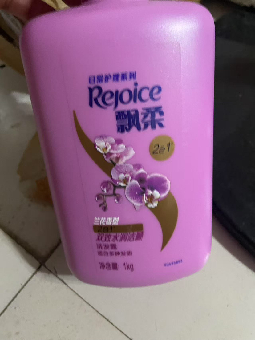 飘柔家庭护理兰花长效洁顺水润洗发露1L 洗头膏 洗发水晒单图