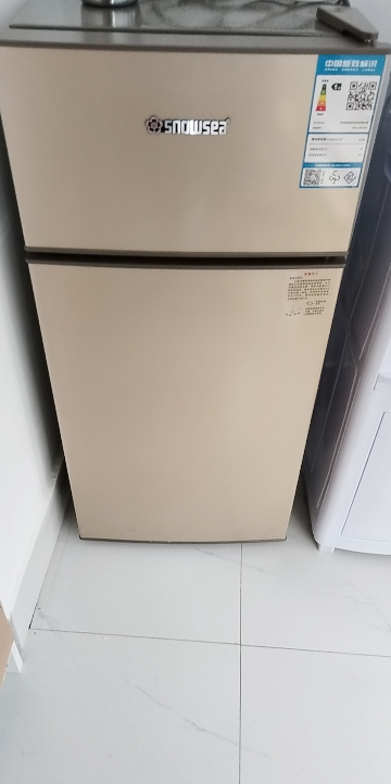 香雪海 小冰箱 家用小型双门冰箱 一级能效电冰箱 迷你小型节能冷藏冷冻 租房 宿舍冰箱 68S138E 玫瑰金晒单图