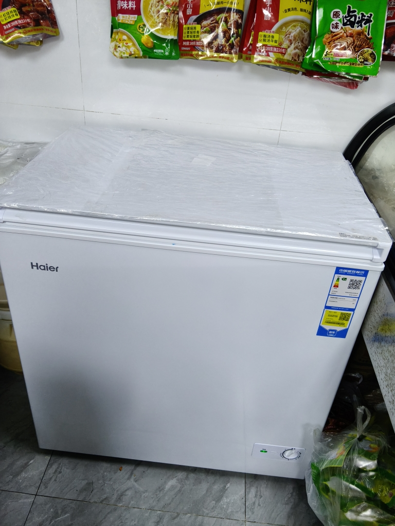 海尔(Haier)200升冰柜家用商用冷柜迷你小冷柜小型冷冻柜一级能效节能速冻小冰箱 BC/BD-200晒单图