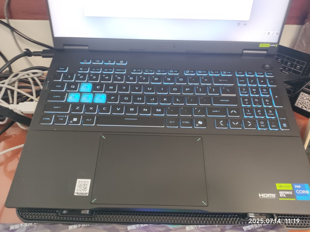 华硕天选6 Pro 酷睿版 国家补贴20% 16英寸游戏本 笔记本电脑(i7-14650HX 16G 1T RTX5050 2.5K)灰晒单图