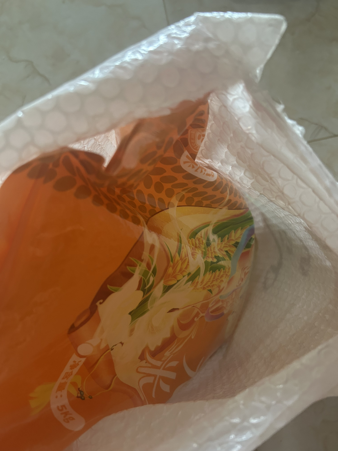 苏鲜生禾园常联名款黑龙江大米五常稻花米5kg执行标准19266晒单图