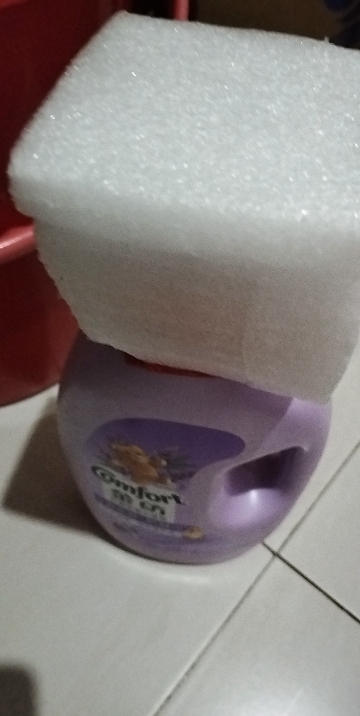 [2斤]金纺衣物柔顺剂护理剂 香软防静电 恬静薰衣草1KG[新旧包装随机发]晒单图