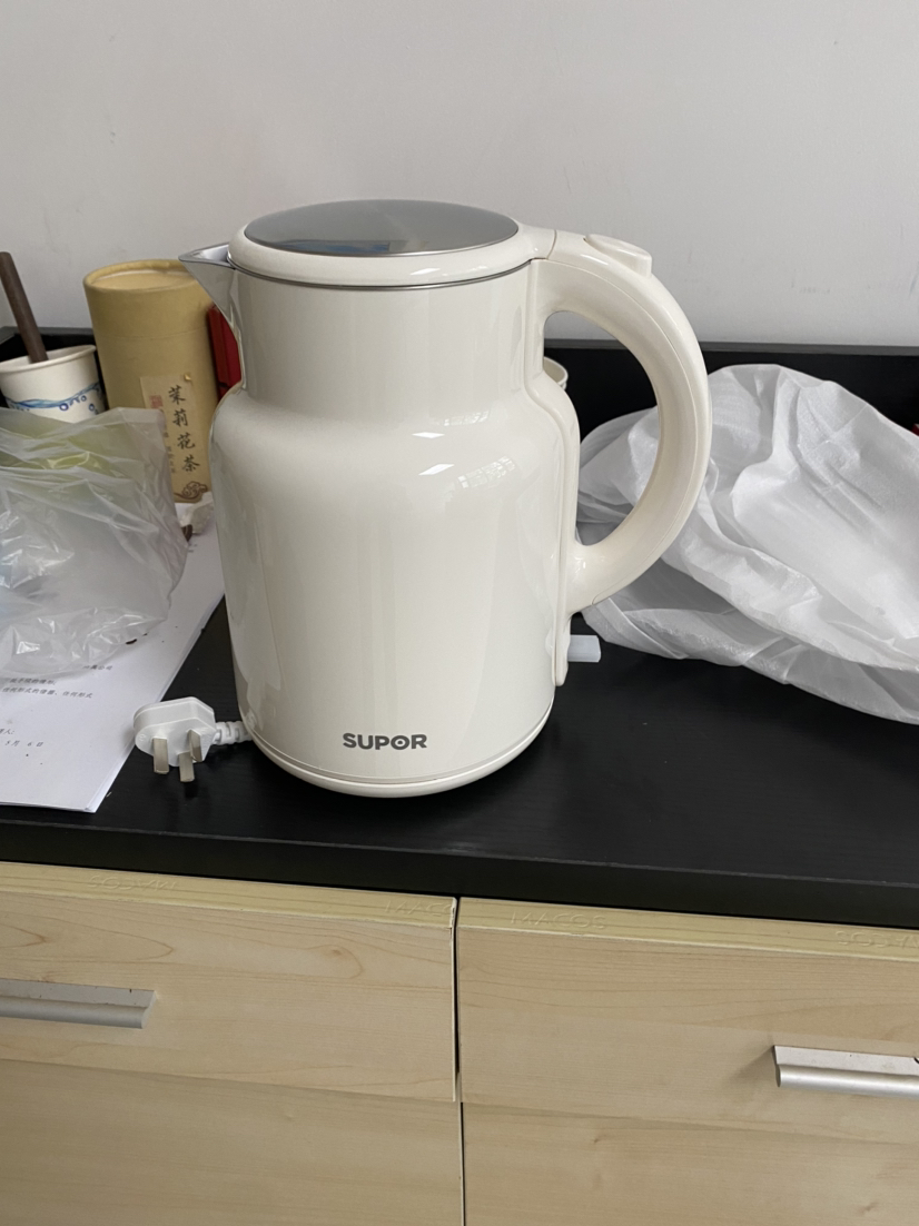 苏泊尔(SUPOR)电水壶2升家用大容量开水壶304不锈钢1800w大功率全自动煲水壶智能煮水壶2L SW-20T06A晒单图