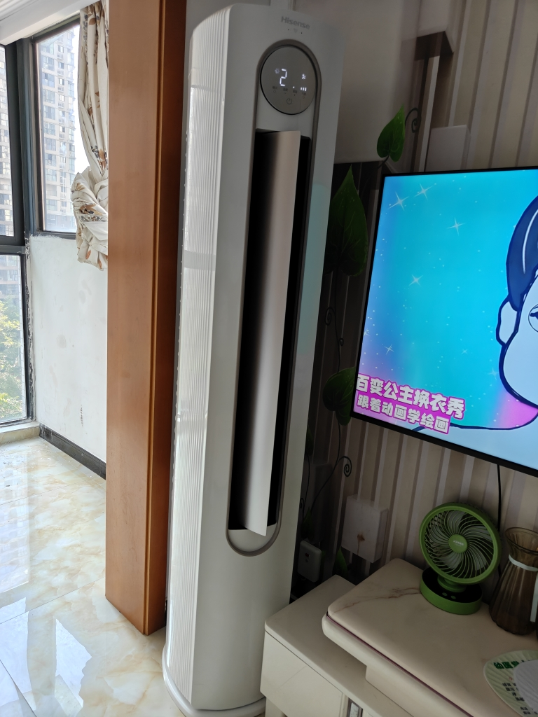 海信 3匹 易省电A151 AI省电 速冷热 风量天花板 15米送风立式客厅柜机家用空调KFR-72LW/A151-X1晒单图