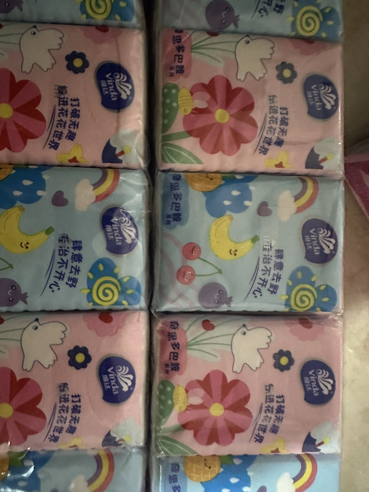 维达倍韧手帕纸3层8片30包 外出便携小包实惠餐巾纸面巾纸纸巾(新旧包装交替发货)晒单图