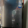 海尔(Haier) 251升无霜变频健康保鲜冰箱 简美三门 自然新鲜 一级变频 黑金净化BCD-251WGHC3E7AS晒单图