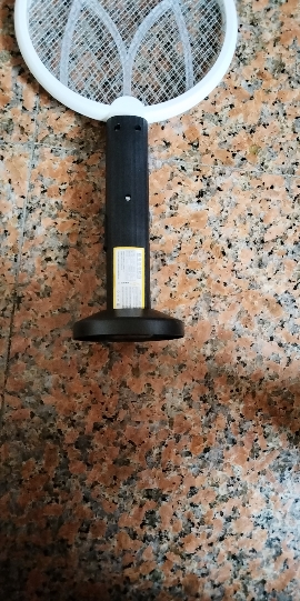 三叶草电蚊拍二合一电蚊拍usb家用充电式电击式两用灭蚊器 白+黑晒单图