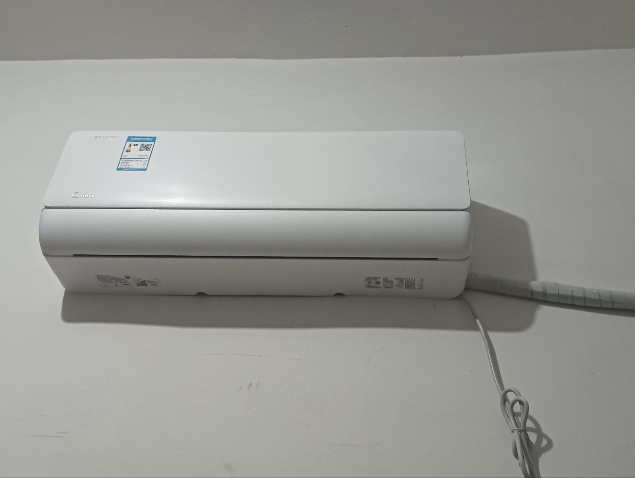 [官方正品]美的空调小2匹p酷省电变频冷暖新一级能效智能壁挂式大风量卧室节能挂机KFR-46GW/N8KS1-1国家补贴晒单图