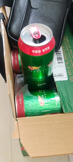 青岛啤酒(TSINGTAO)经典10度 500ml*24罐 整箱装 官方直营晒单图