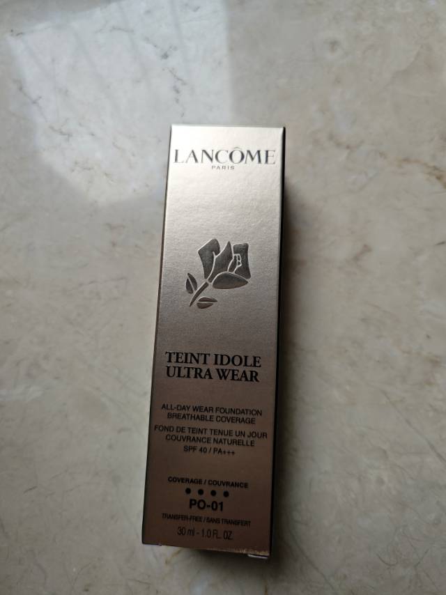 兰蔻(LANCOME)新版持妆轻透粉底液30ml 轻薄持妆不闷痘持久 兰蔻粉底/液PO-01晒单图