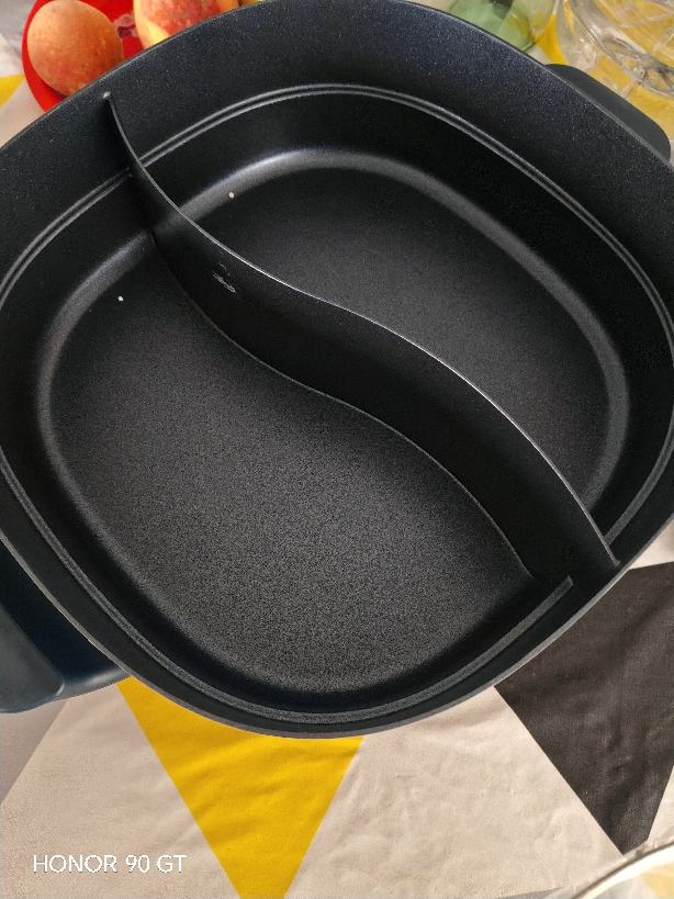 苏泊尔(SUPOR)电火锅鸳鸯锅多用途锅6L/升大容量家用多功能电热锅电炒锅电煮锅大功率不粘涮锅H3030FK833Y晒单图