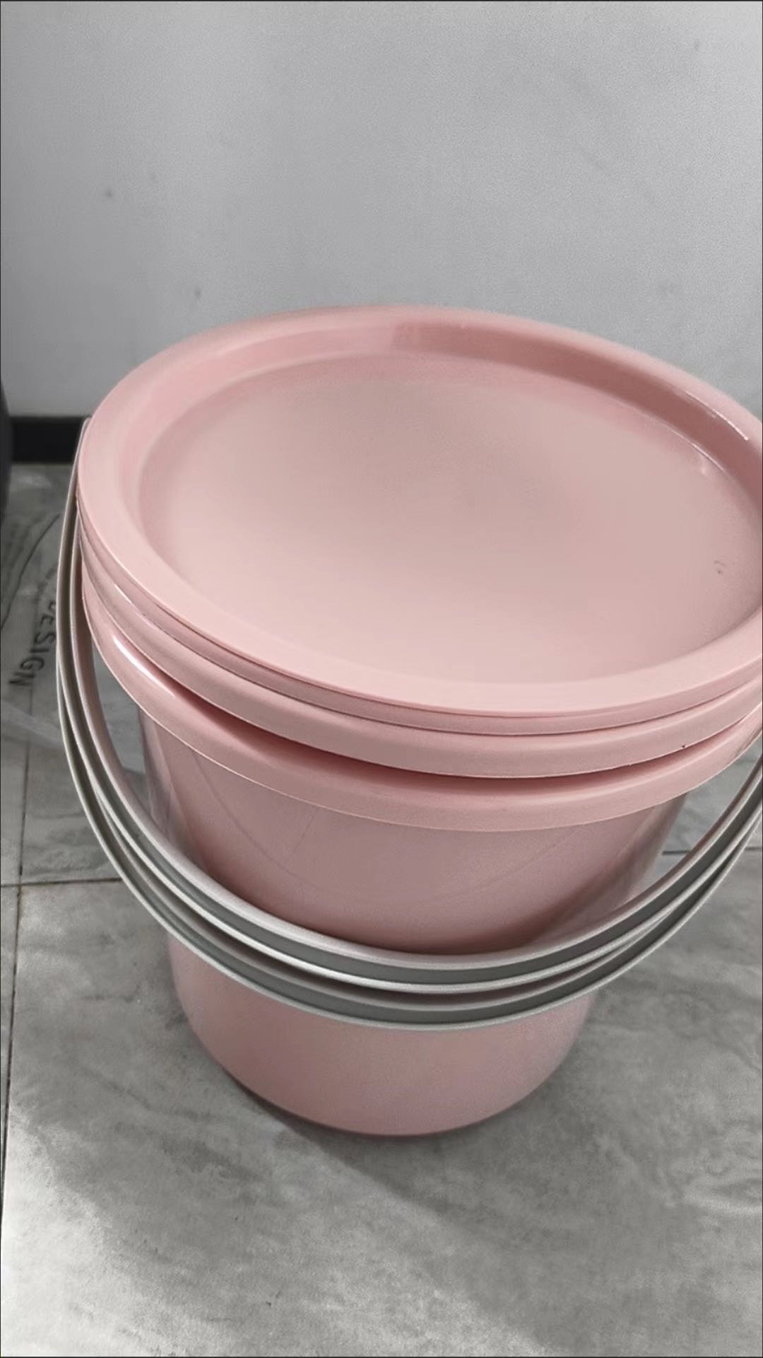 万允 塑料水桶 粉色 16L/个(粉色 16L)晒单图