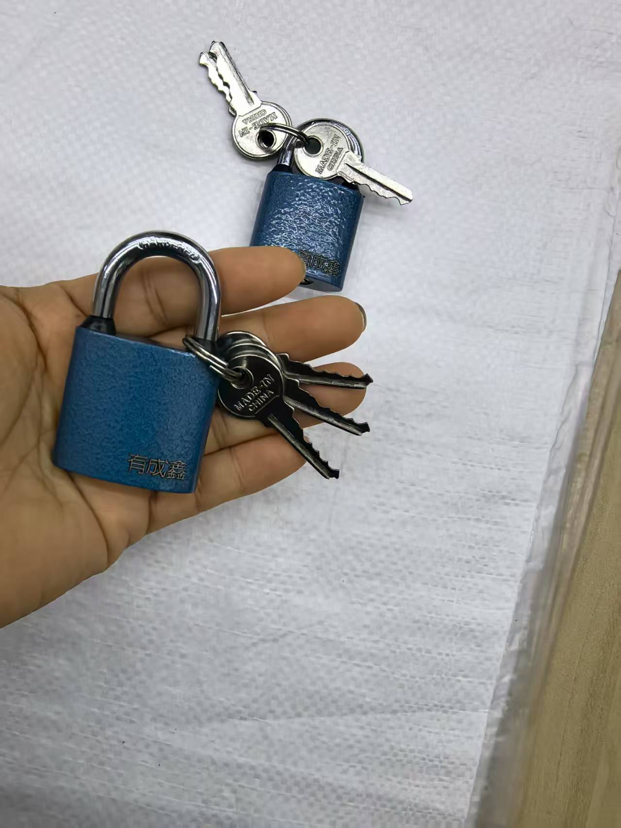 有成鑫 铜芯挂锁 门锁 YCX-50/把晒单图