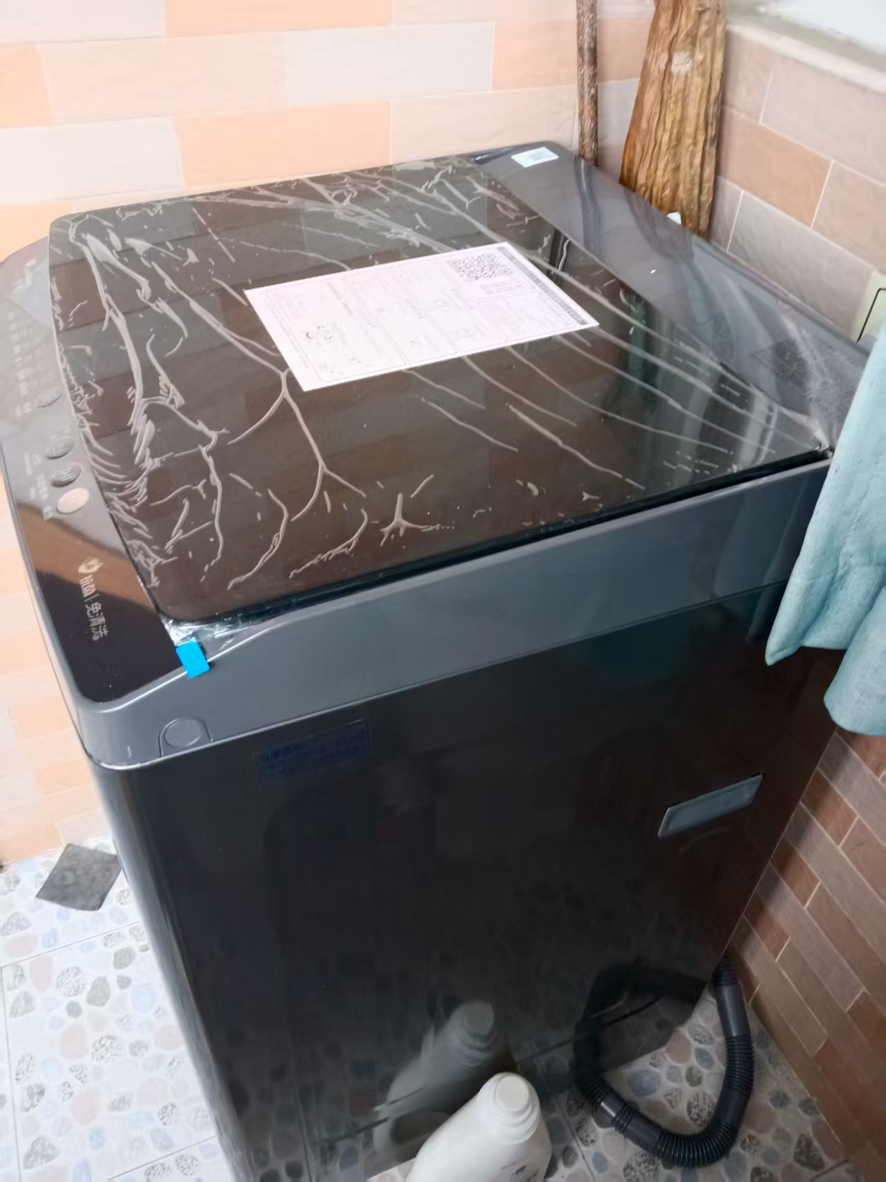 小天鹅(LittleSwan)洗衣机波轮全自动10KG大容量智能预约省水省电宿舍租房家用以旧换新一级能效TB10V27T晒单图