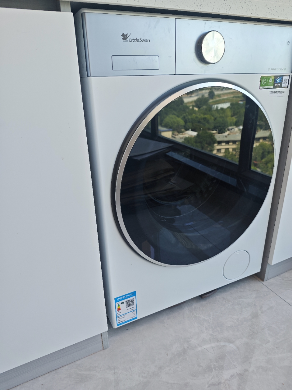 小天鹅(LittleSwan)滚筒洗衣机全自动家用 纯平全嵌[小乌梅3.0奶油白 TG10VE40W]家电国家补贴20%晒单图