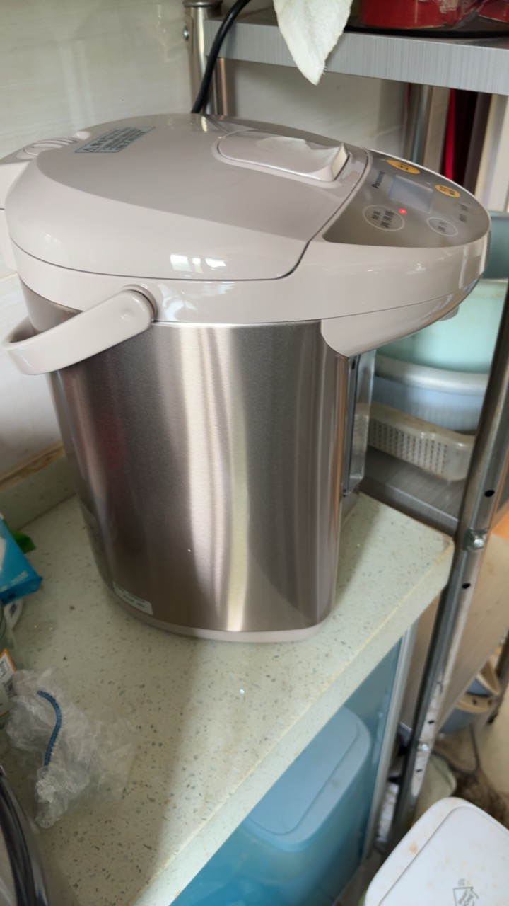 松下(Panasonic)5L电热水壶电热水瓶可预约食品级涂层内胆智能保温除氯一体烧水壶 NC-EF5000-N晒单图