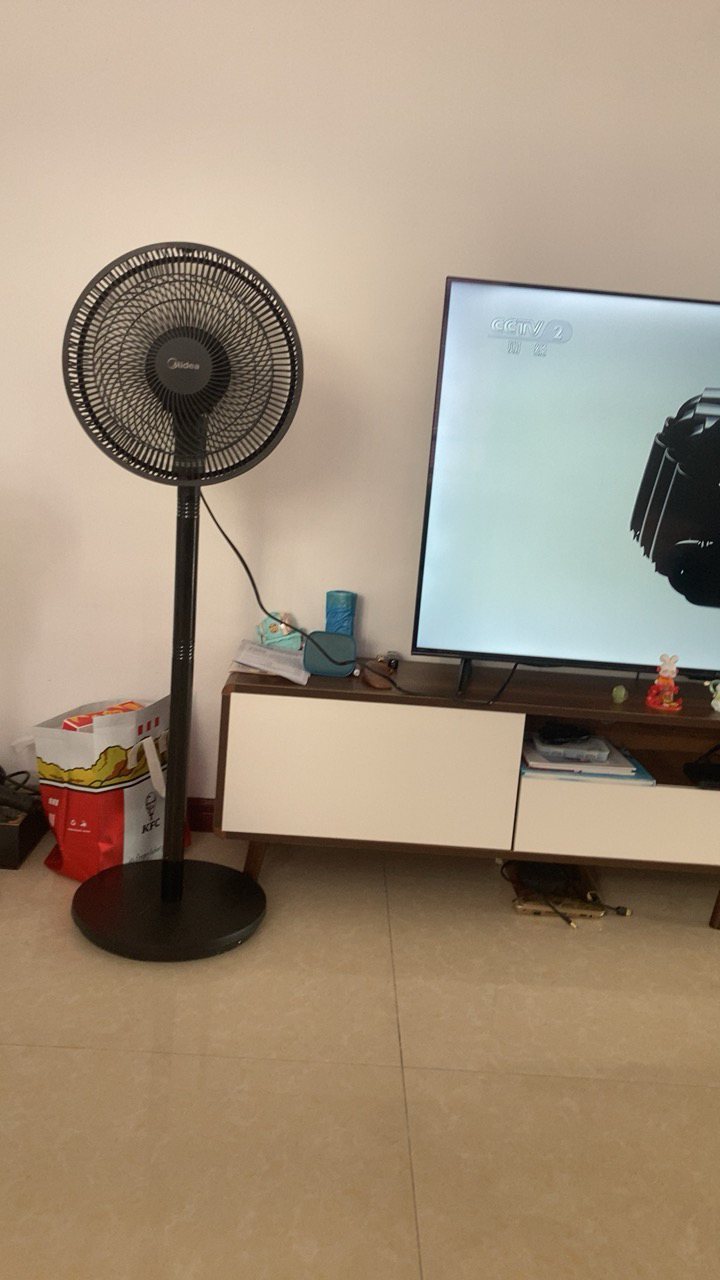 美的(Midea)电风扇SAF30AB落地式台式两用风扇七叶轻音柔风落地扇办公室电扇立式大风量节能易拆洗节能宿舍电扇晒单图