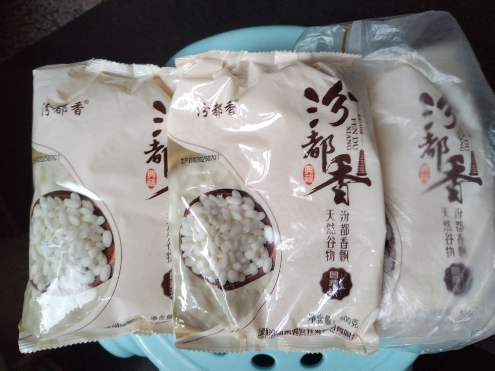 汾都香优质精选圆糯米500g*3袋白糯米小糯米晒单图