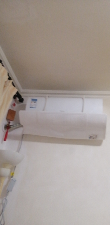 海尔空调小1匹 新1级能效 节能省电 自清洁 防直吹 健康舒适KFR-22GW/01PAA81U1家用空调套机晒单图