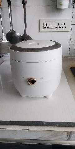 美的(Midea)电饭煲MB-FB12X1-213A 电饭锅1-2人小型家用煮米饭1.2L小功率不沾内胆多功能小煮饭煲晒单图