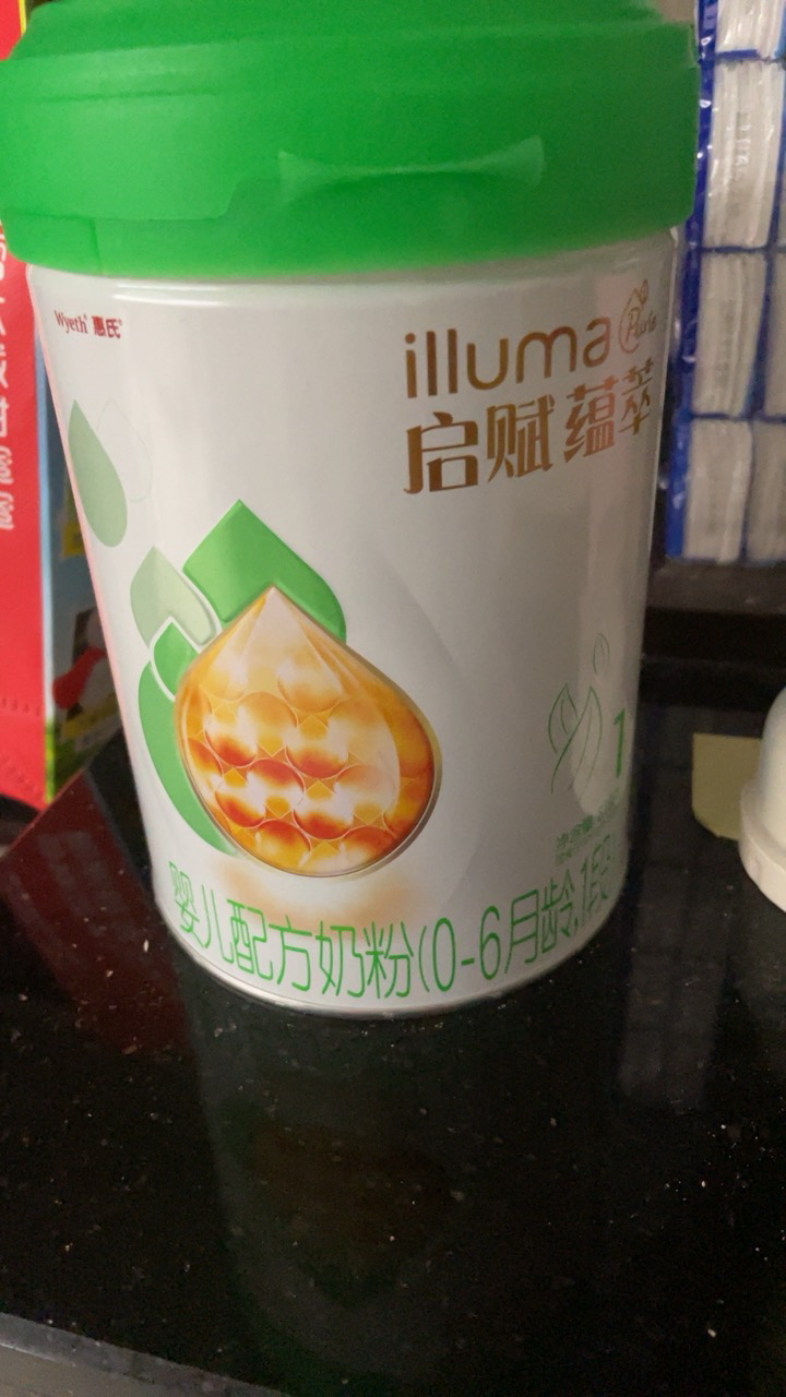 新国标惠氏启赋(Wyeth illuma)有机奶粉1段 爱尔兰进口 0-6月婴儿配方 810克(罐装)晒单图