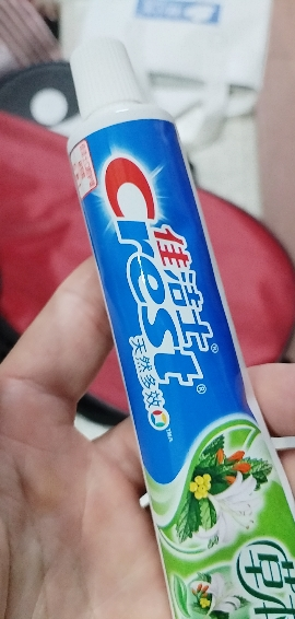 佳洁士草本水晶牙膏90g 健齿口气清新 清爽薄荷香晒单图