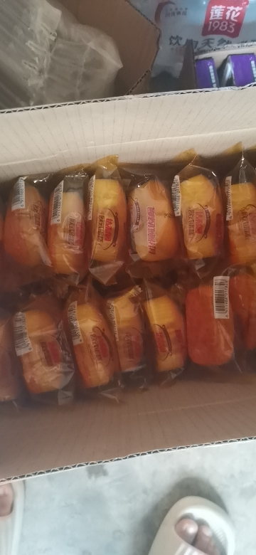 达利园欧式蛋糕香橙味1500g整箱营养早餐小零食批发糕点心晒单图