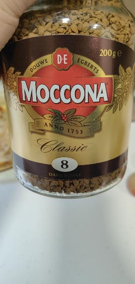 荷兰进口 摩可纳Moccona 深度烘焙冻干速溶咖啡 无蔗糖黑咖啡 200g晒单图