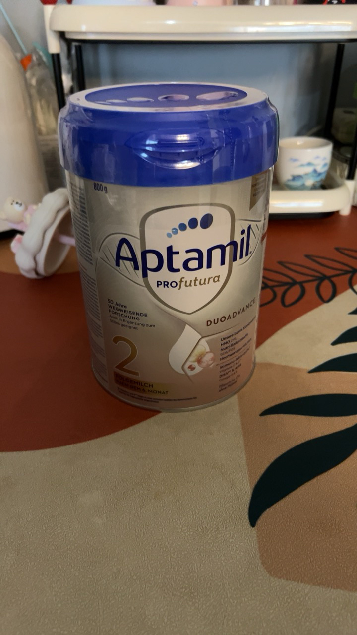 有效期到27年3月-Aptamil 德国爱他美 白金版进口婴幼儿2段奶粉 (6-12个月)800g/罐晒单图