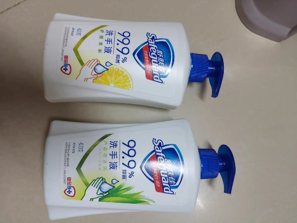 舒肤佳抑菌洗手液 纯白清香420g+柠檬420g健康抑菌99.9% 新旧包装随机晒单图