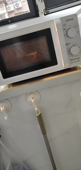美的变频微波炉家用小型18L机械式旋钮转盘升级款官方正品M13J晒单图