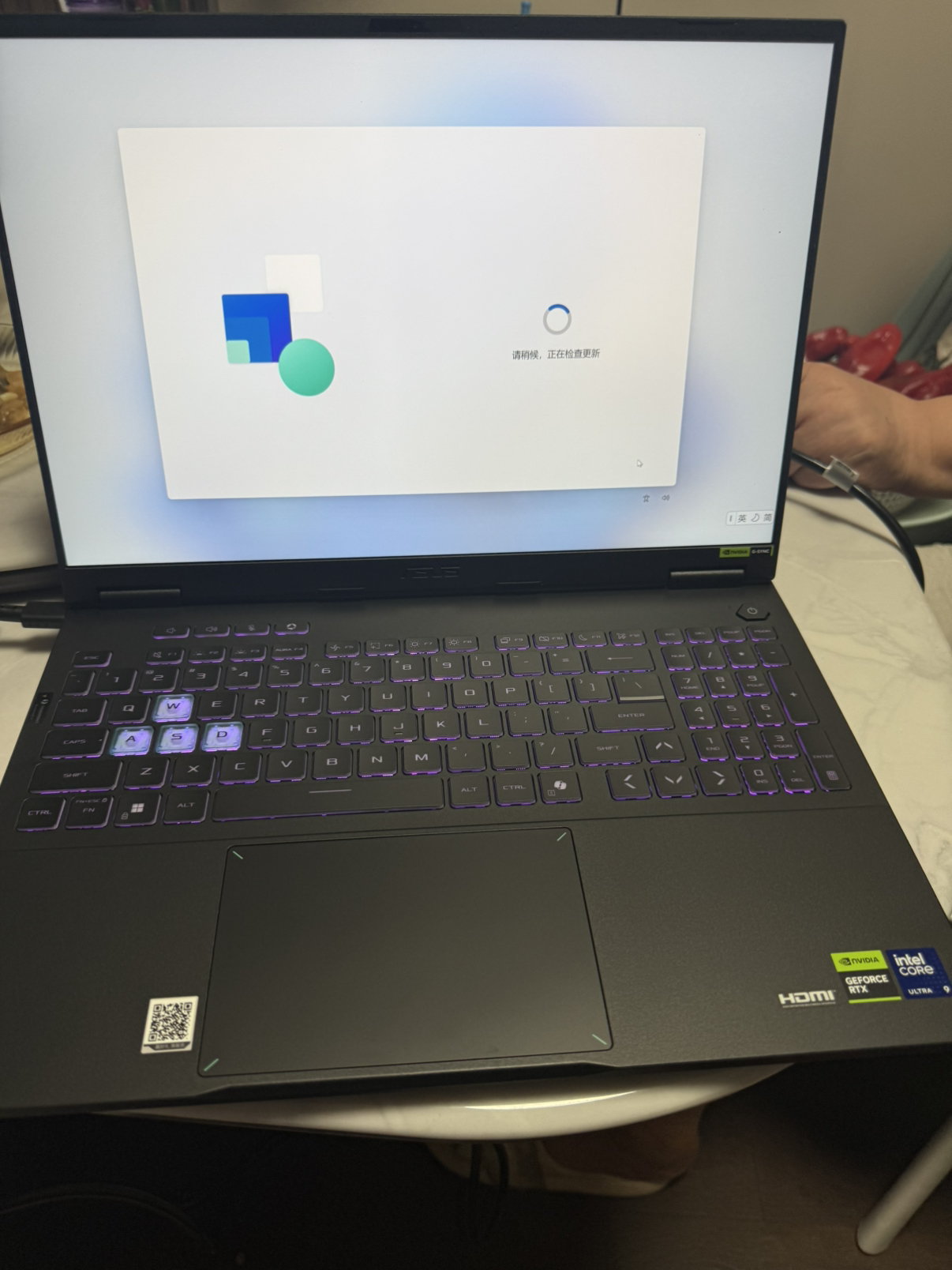 华硕天选6 Pro 酷睿版 国家补贴20%Ultra 9 16英寸游戏本笔记本电脑(U9-275HX 16G 1T RTX5060 2.5K)灰晒单图