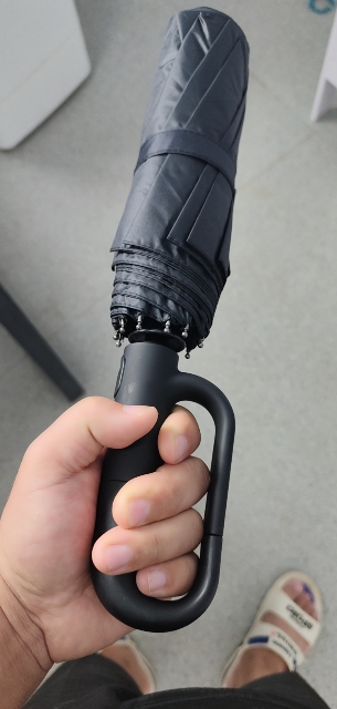 心梦同行自动雨伞 手柄环扣伞 背包挂伞 折叠遮阳伞 晴雨两用伞 1506/把晒单图