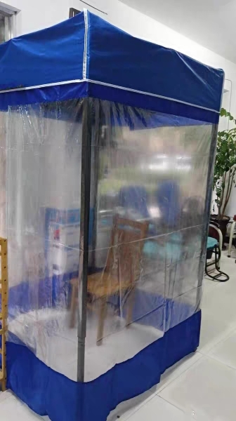 原环 帐篷 1.2*1.2米+4面透明 顶晒单图