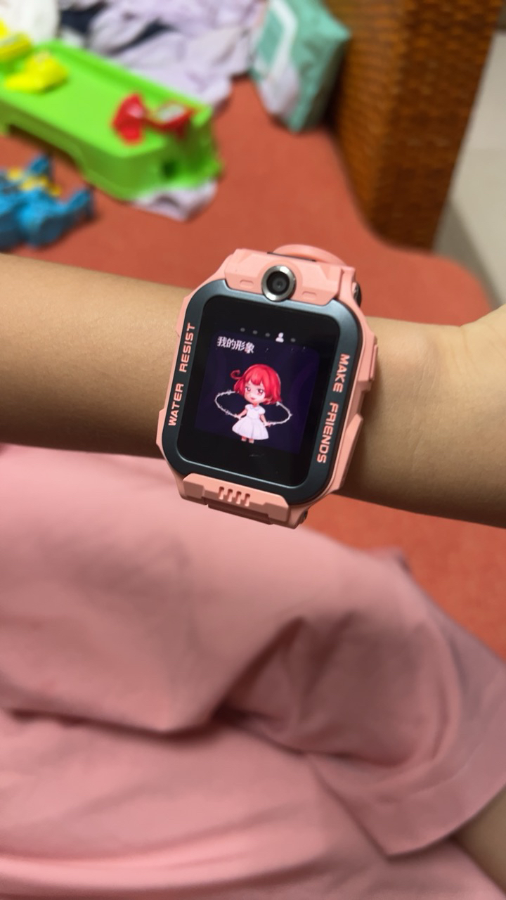 小天才儿童电话手表Z6Pro星云粉 防水GPS定位智能手表 学生儿童移动联通电信4G视频拍照前后双摄手表手机男女孩晒单图