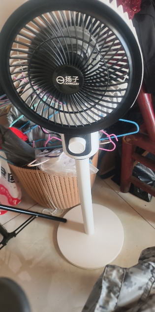 扬子空气循环扇电风扇家用落地扇台扇客厅卧室台立两用电风扇-白色机械款晒单图