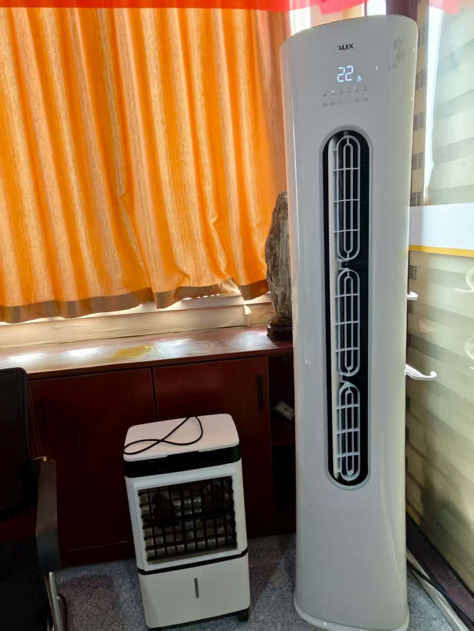 奥克斯(AUX)空调 3匹柜机 新一级能效变频 冷暖两用 快速冷暖 家用客厅商铺壁挂式空调挂机晒单图