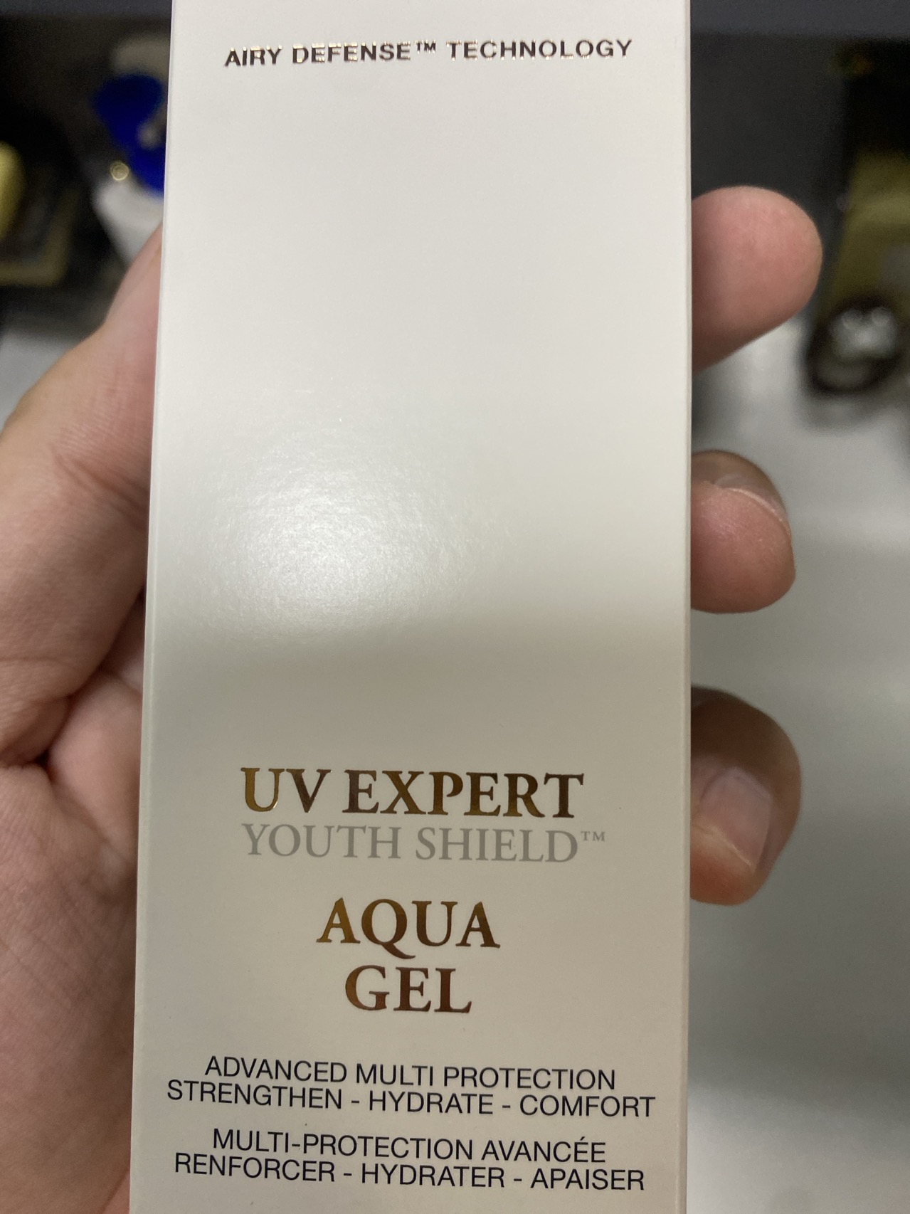 法国(Lancome)兰蔻水漾轻透隔离露UV小白管空气感防晒霜SPF50柔皙轻透防晒霜50ml (清爽型)晒单图