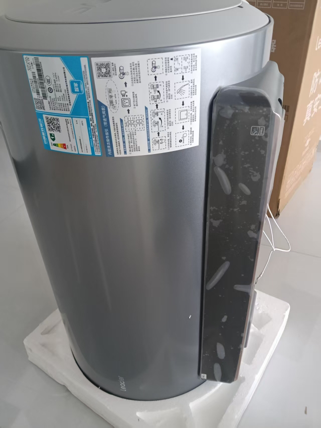 海尔(Haier)智家出品活力排污60升电热水器3300W家用增压活水洗 镁棒免换 一级能效洗白白FW3U1晒单图