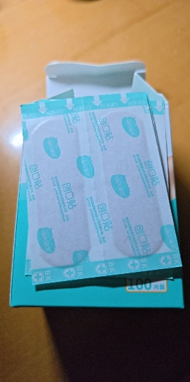 海氏海诺 100片装防水弹力型创口贴一次性透气创可贴后跟防磨伤口保护胶带晒单图