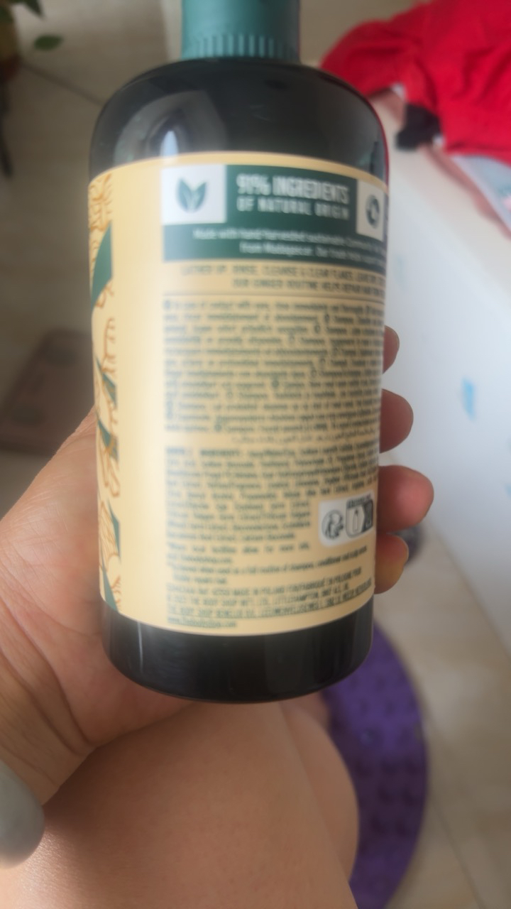英国THE BODY SHOP美体小铺生姜洗发水 去屑止痒深层清洁滋润强根洗发露控油平衡防掉发防脱发 400ml晒单图