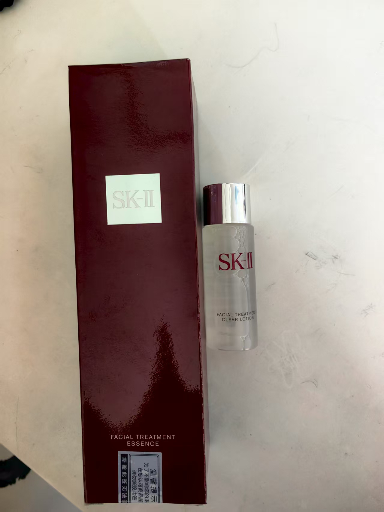 SK-II 青春露230ml sk2神仙水精华液 保湿补水 改善肌肤代谢 滋润神仙水230ml+清莹露30ml晒单图