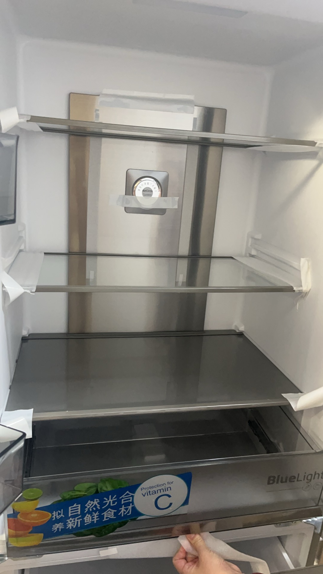 倍科(beko)425L法式四门冰箱 超薄平嵌 自由养鲜 超四星级深冷速冻 GNE0425BG晒单图