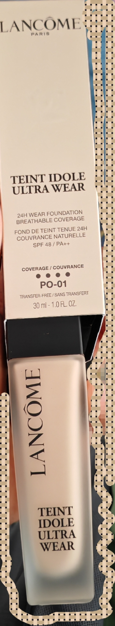 兰蔻(LANCOME)兰蔻新版持妆轻透粉底液30ml 轻薄持妆不闷痘持久/兰蔻粉底液PO-01晒单图