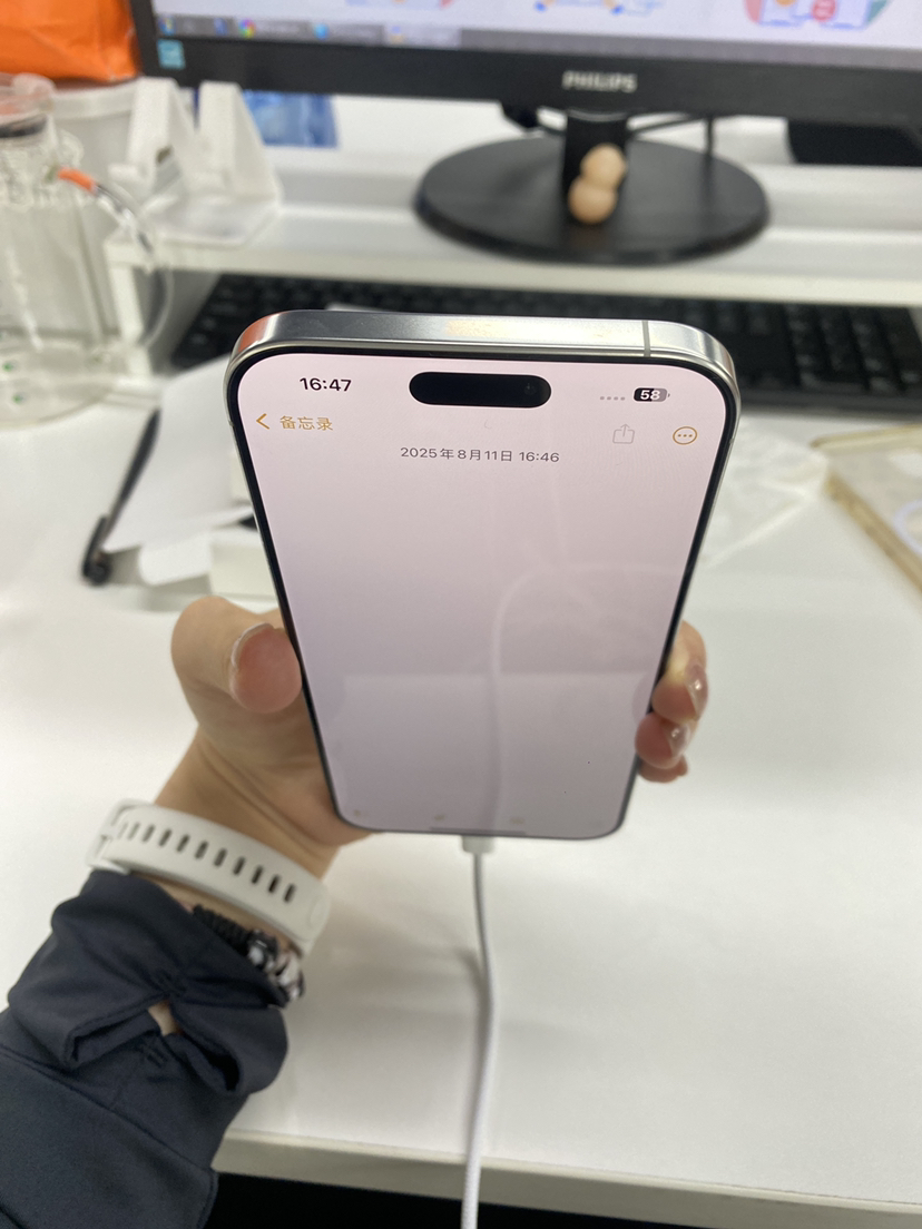 Apple iPhone 16 Pro Max 256G 白色移动联通电信5G双卡双待手机晒单图