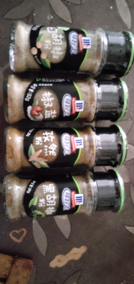 味好美白胡椒粉30g+黑胡椒粉30g+椒盐52g+孜然粉28g晒单图