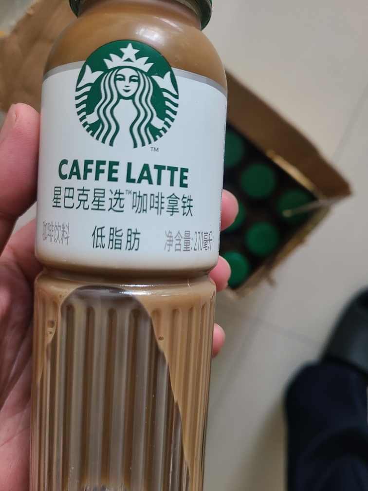 星巴克星选咖啡拿铁270ml*6瓶即饮咖啡饮料晒单图