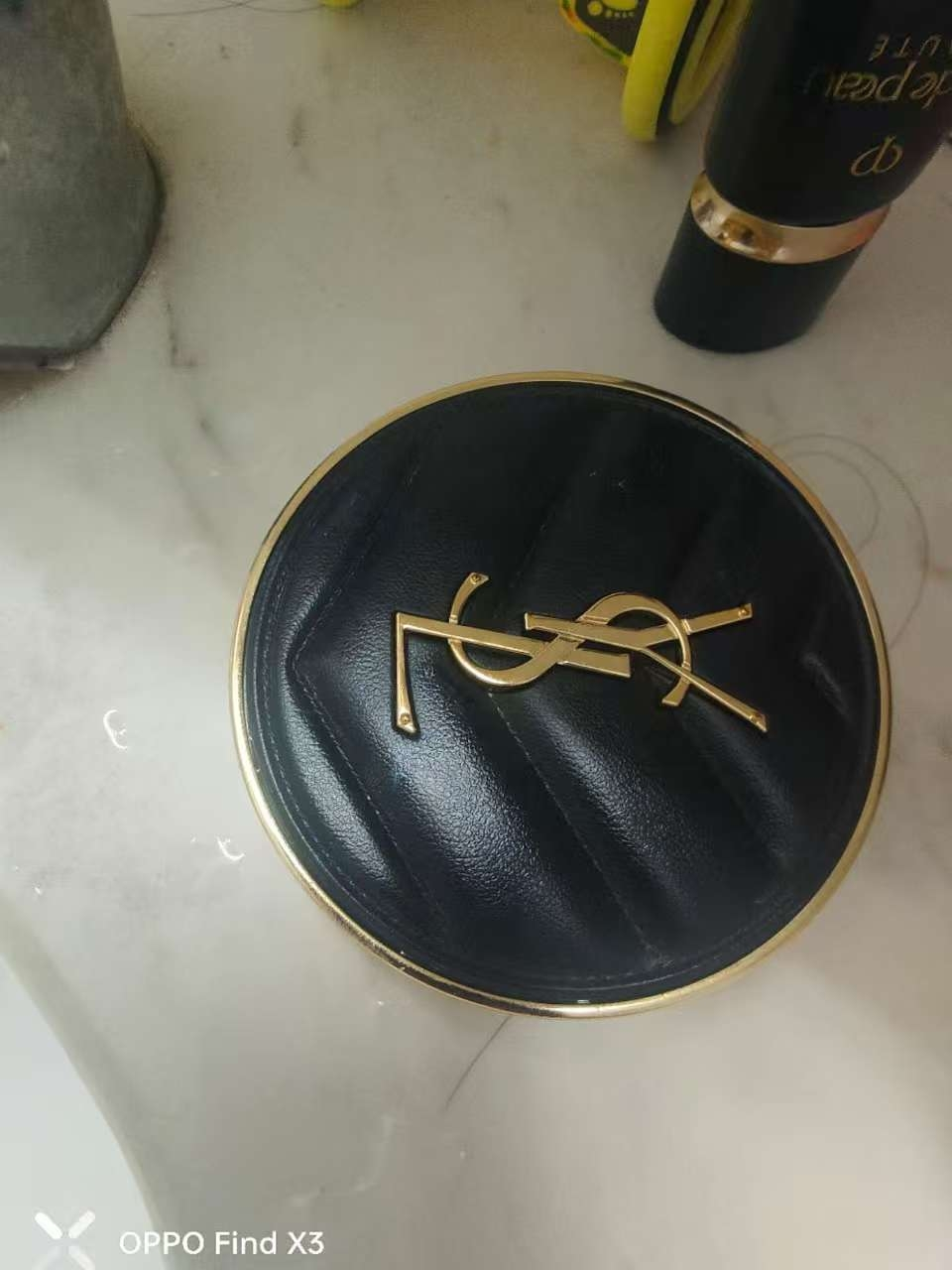 圣罗兰(YSL)持妆遮瑕防晒粉底液遮瑕持久皮气垫14g YSL气垫B20适合自然肤色晒单图