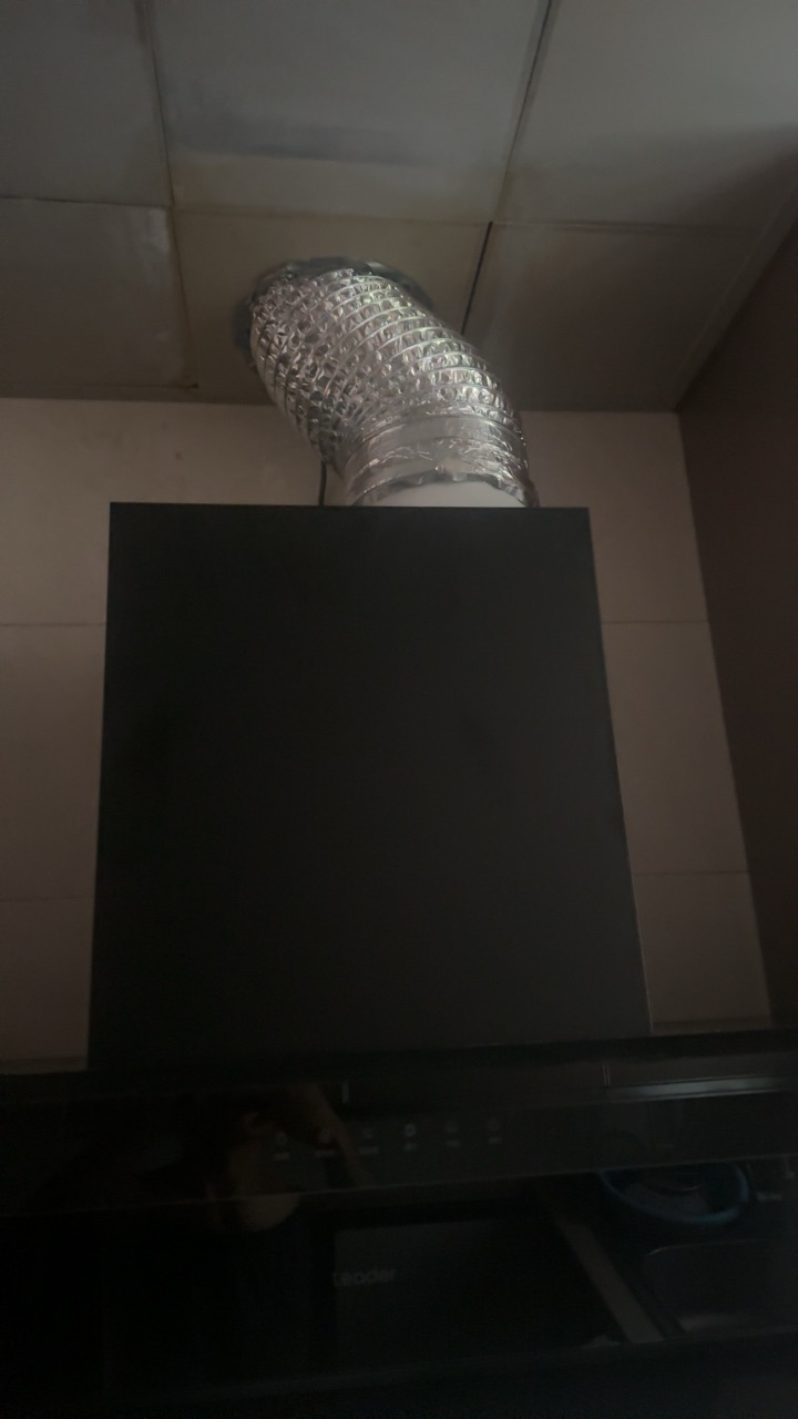 海尔(烟机Haier)抽油烟机顶侧双吸 24风量大吸力家用吸排油烟机 顶侧三吸 1000pa强排油92Dpro晒单图